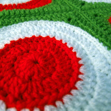 Retro Circle Throw