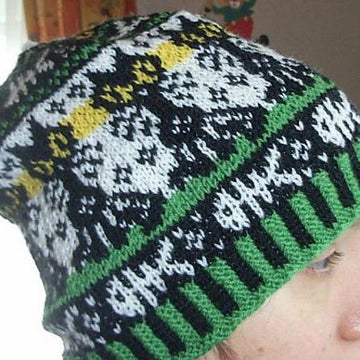 Halloween kitty child/adult beanie