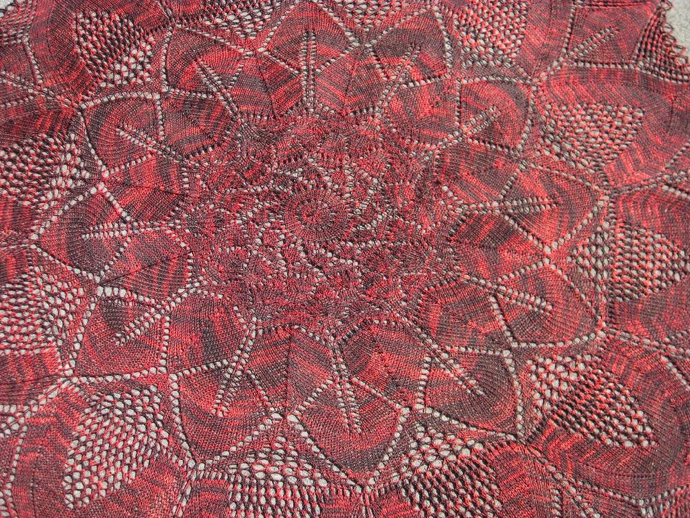 Eyjafjallajökull Shawl