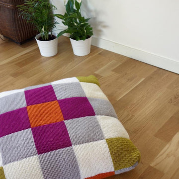 Glorious Garter stitch eBook - A collection of knitting patterns for the home.