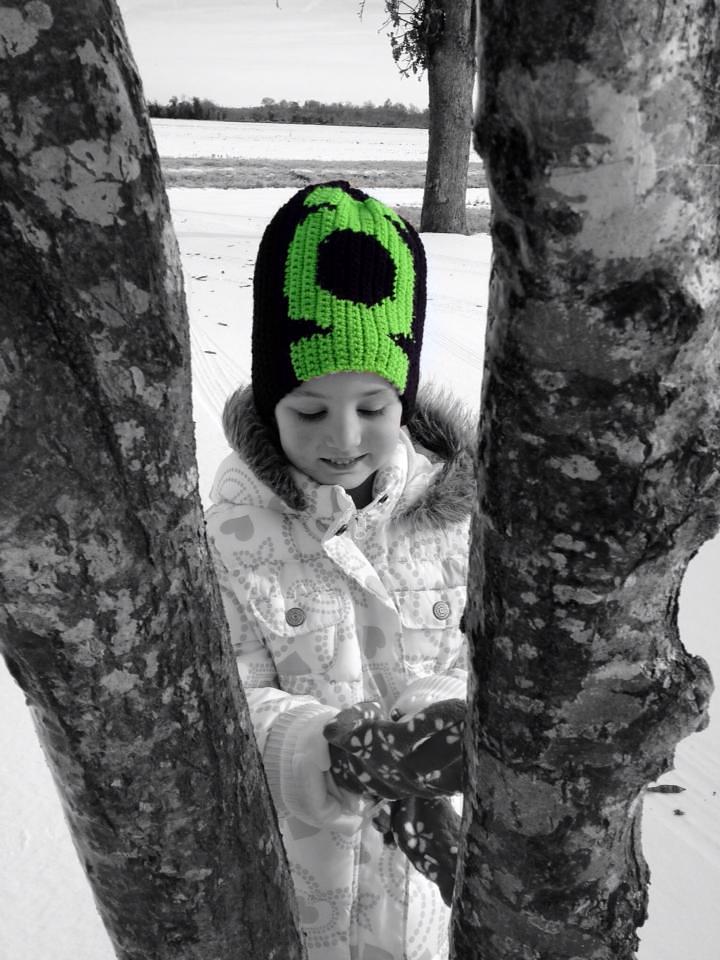 Sack Beanie - Green Lantern Inspired