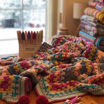 Colour me happy blanket