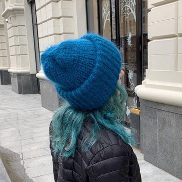Slouchy Mohair Hat
