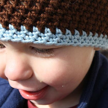 Crochet Bear Beanie