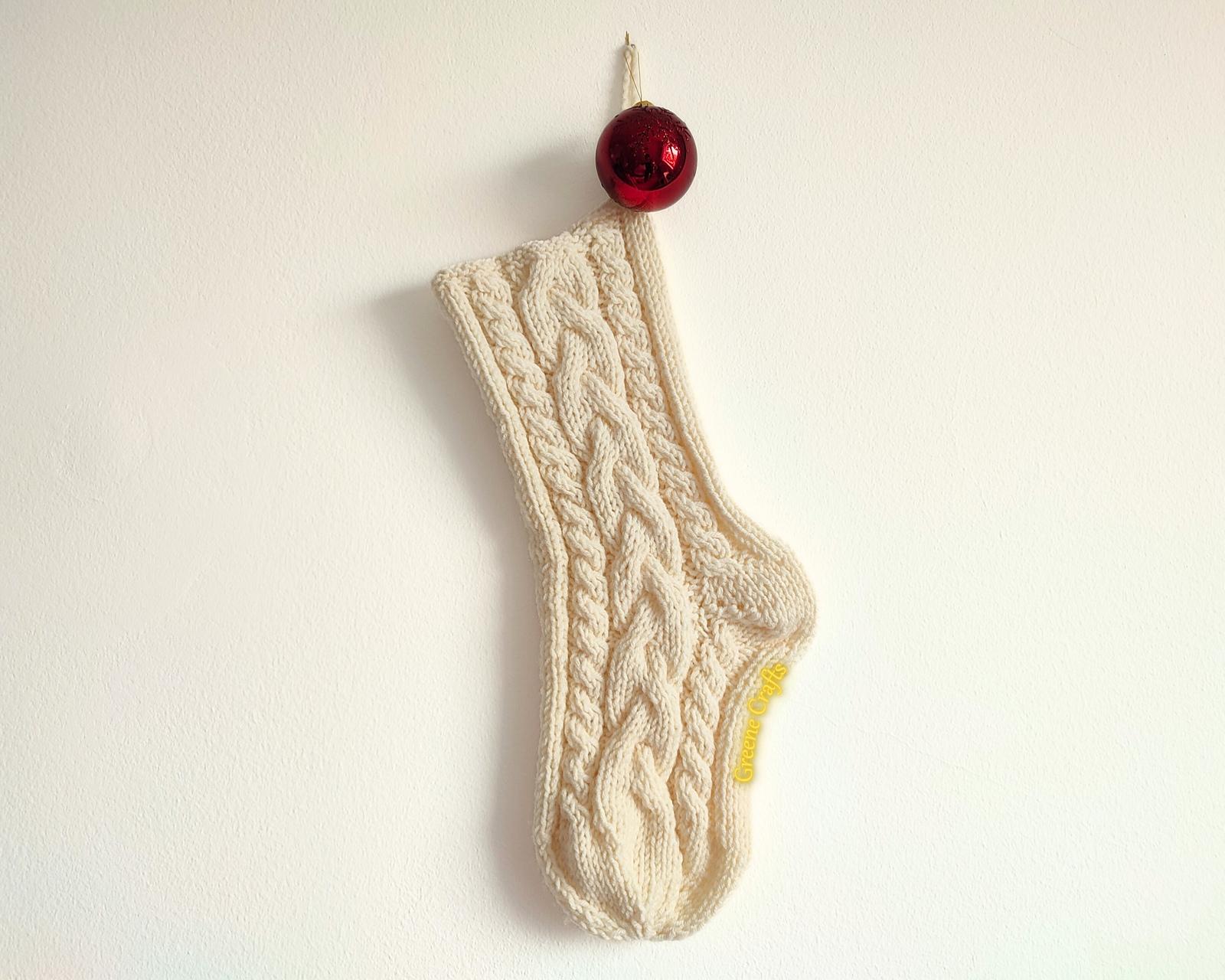 Rustic Christmas Stocking