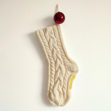 Rustic Christmas Stocking