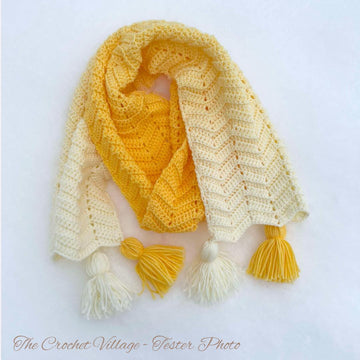 Sweatheart Chevron Scarf