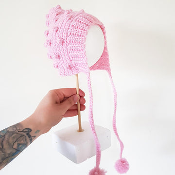 Bobble Pixie Bonnet