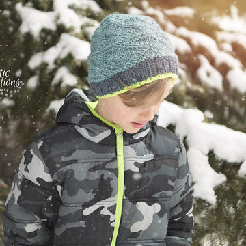 Purl Chevron Hat