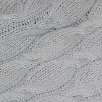Double Cable Baby Blanket