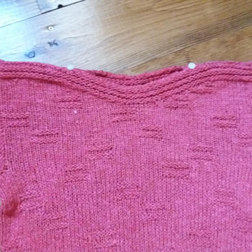 LUCIANA, lovely rustic jumper for girls