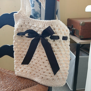Granny Bow Market Bag