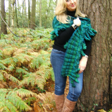 "Fern Walk" Leaf Tab Cable Wrap