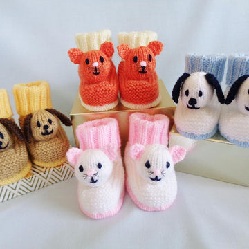 Puppy and Kitten Baby Booties