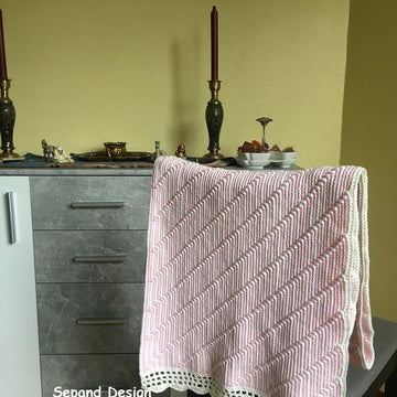 Mosaic Shawl Sepand Design