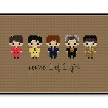 SHINee Bite Size - PDF Cross Stitch Pattern