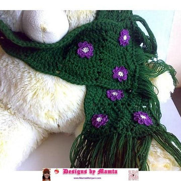 Crochet Infinity Scarf Pattern For Stylish Women Girls
