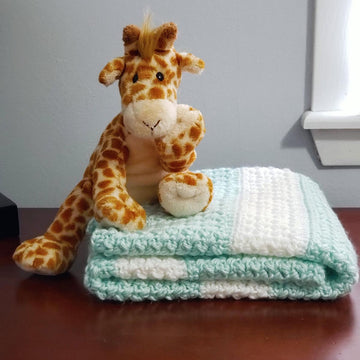 Sweet Stripey Dreams Baby Blanket