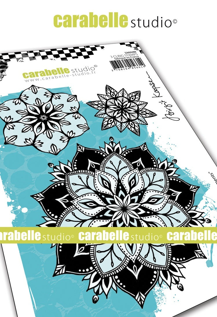 Carabelle Studio Cling Stamp A6 By Birgit Koopsen - Floral Elements