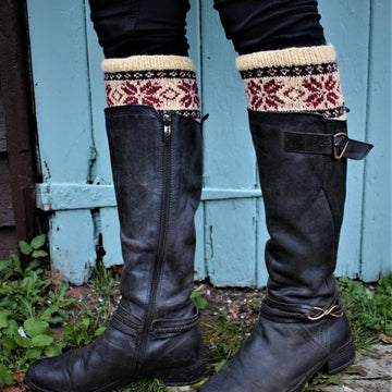 Snowflakes Boot Cuffs