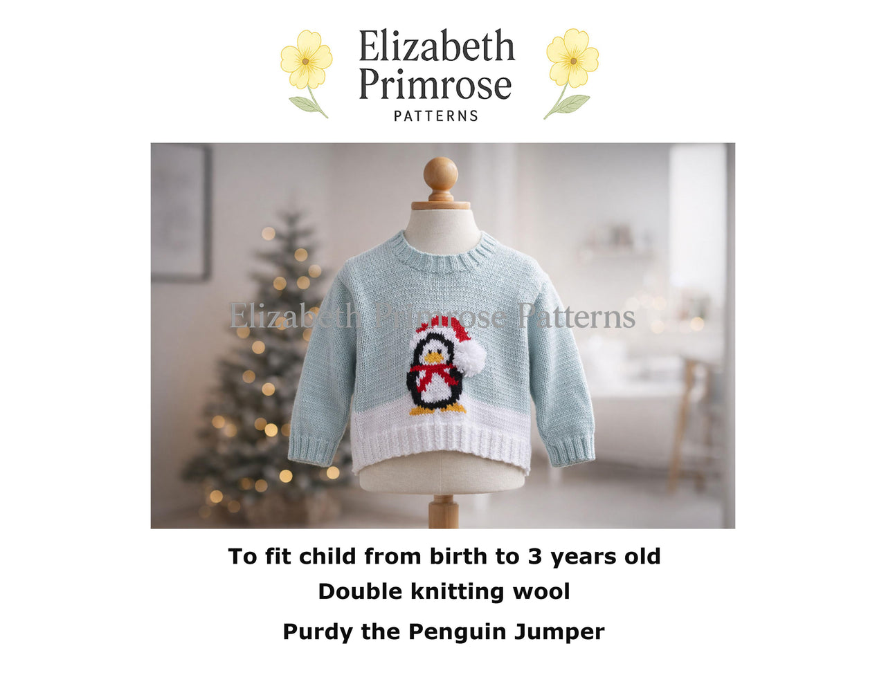 Purdy the Penguin Childrens Jumper P29