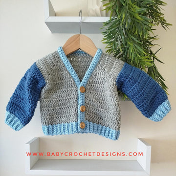 Colour Block Cardigan