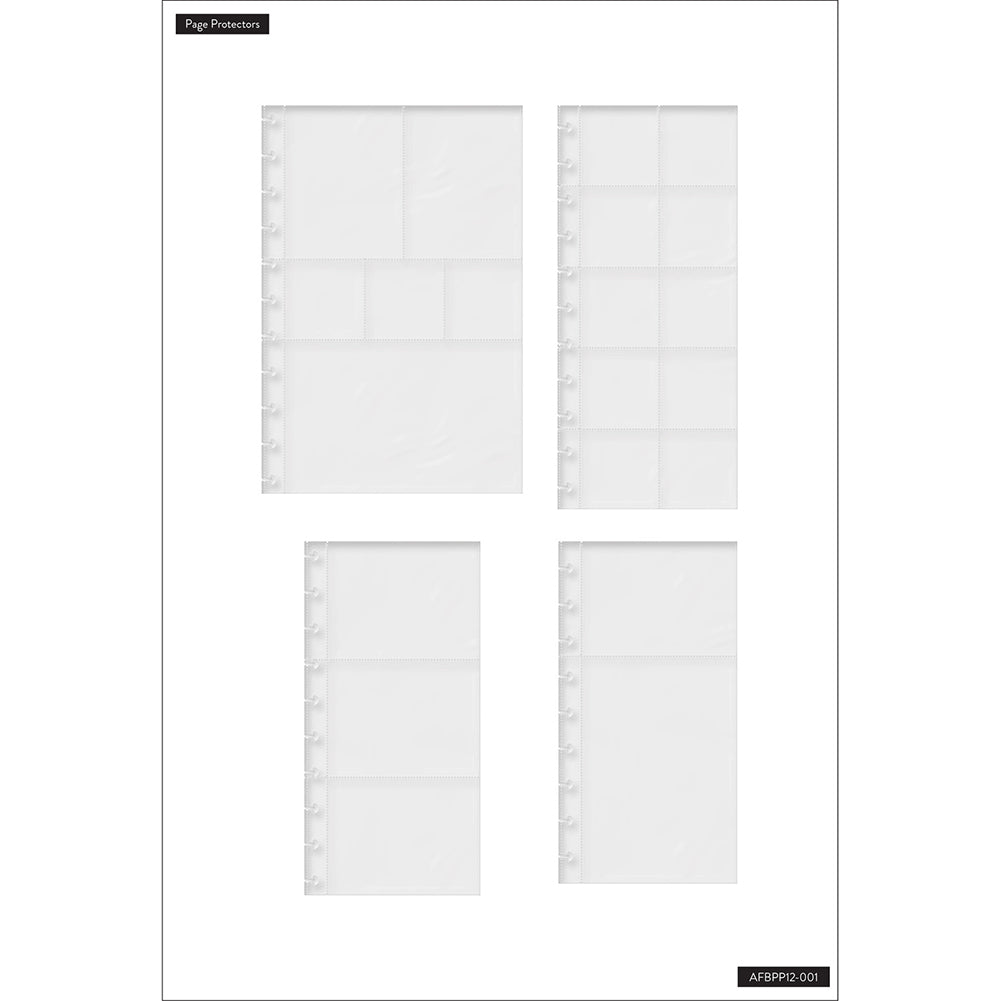 Me & My Big Ideas Happy Memory Keeping Big Photo Page Protectors