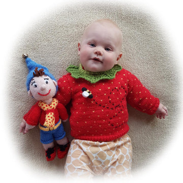 Strawberry Jumper Sweater - 3 mths - 4 years