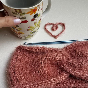Tunisian Ear Warmer Twist