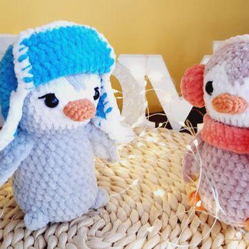 Penguin crochet pattern, amigurumi animals
