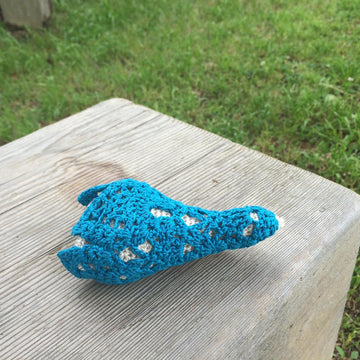 Pineapple lace Penguin Amigurumi