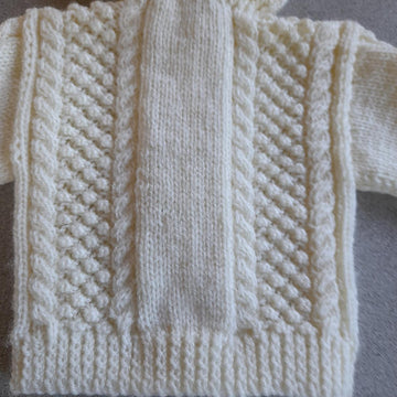 Baby Cable Cardigan & Hoodie