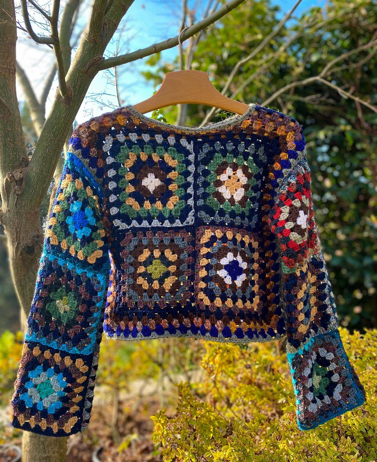 GRANNY SQUARES Sweater