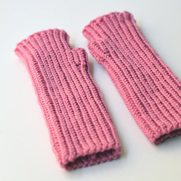 DNA knit mittens