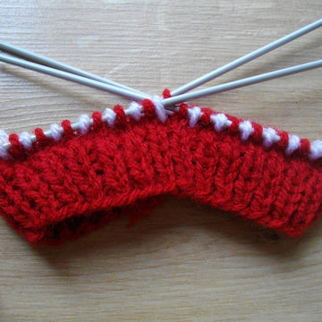 Wine bottle cozy for Christmas