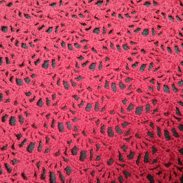 Retro Shell Shawl