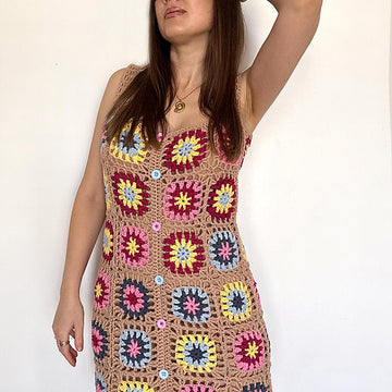 Granny Square Dress