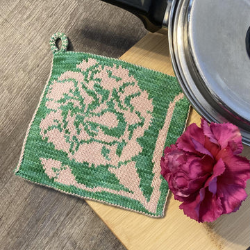 Carnation Potholder