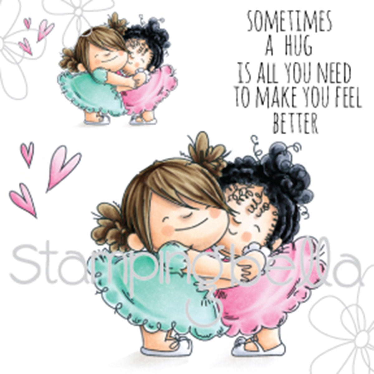 Stamping Bella Cling Stamps - Huggy Squidgies