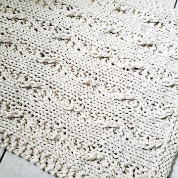 A River Runs Through It Cotton Rug
