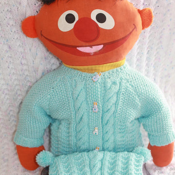 Ripples and Waves Baby Sweater