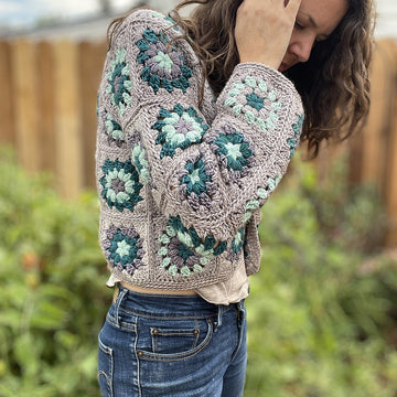 Airie Granny Square Cardigan