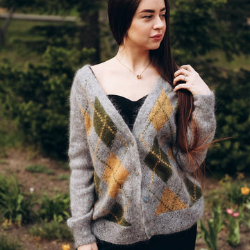 Beckham Cardigan - knitting pattern