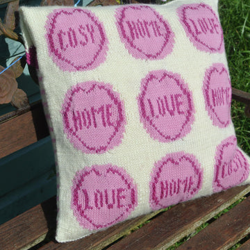 Love Hearts Cushion Cover