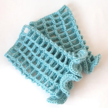 Nix lace crochet gloves