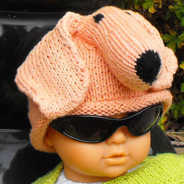 Baby Big Ears Sausage Dog Beanie Hat