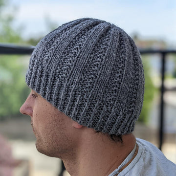Knit & Purl Hat for Men
