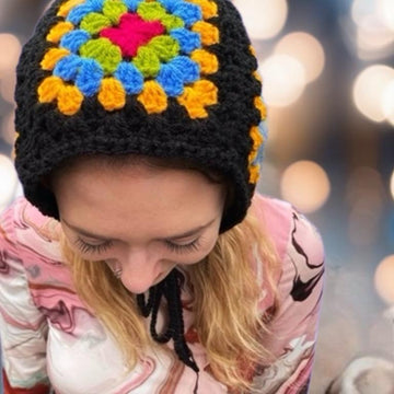Crochet Skull Hat
