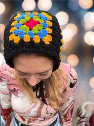 Crochet Skull Hat