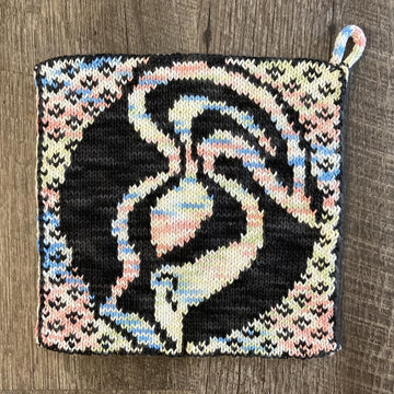 Woodland Skunk Potholder